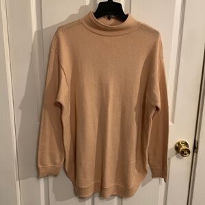 NEW Chico’s Shirttail Hem Pullover Sweater with 3/4 Sleeves